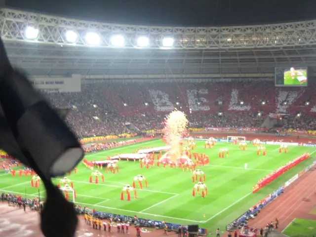 Historic Sanford Stadium adopts traditional block lettering for University of Georgia's first game...